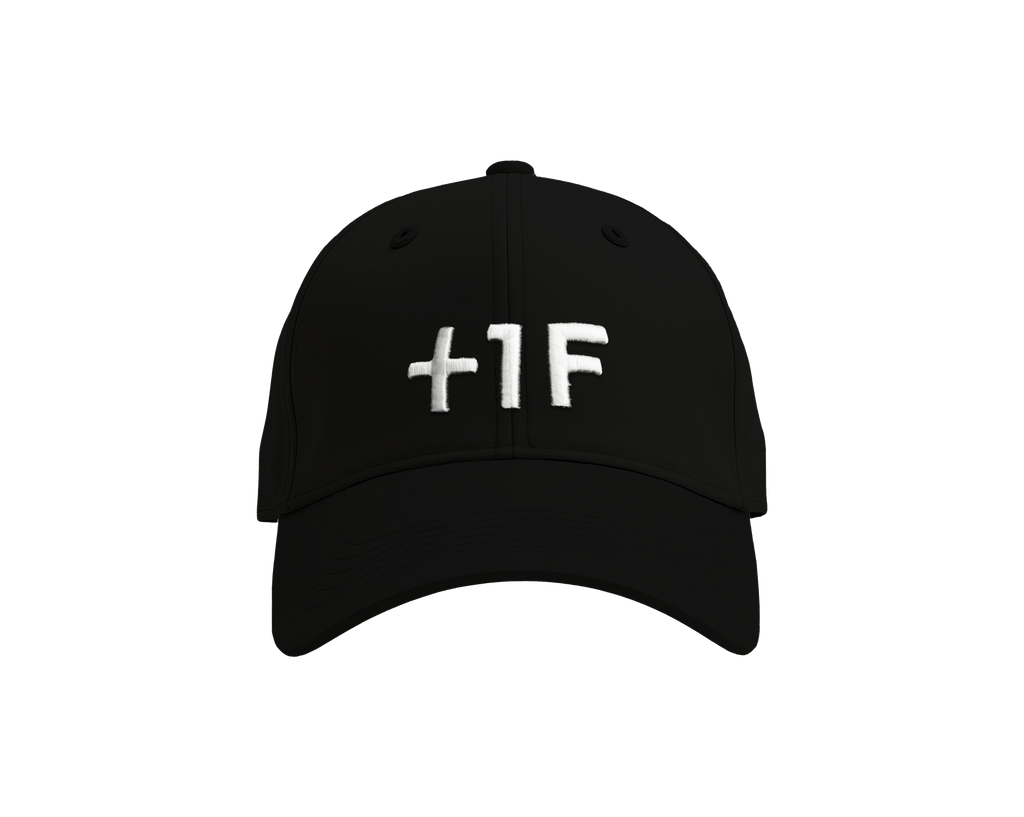 1F LOGO CAP Ⅱ / BLACK | ロゴキャップ ブラック 黒