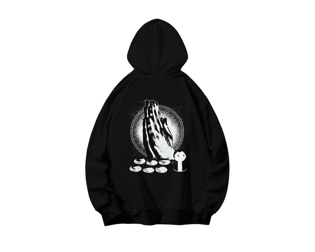 PRAY YOUR CHOICE HOODIE / BLACK