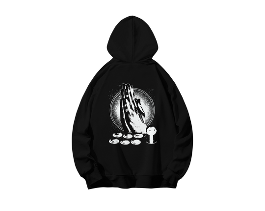 PRAY YOUR CHOICE HOODIE / BLACK