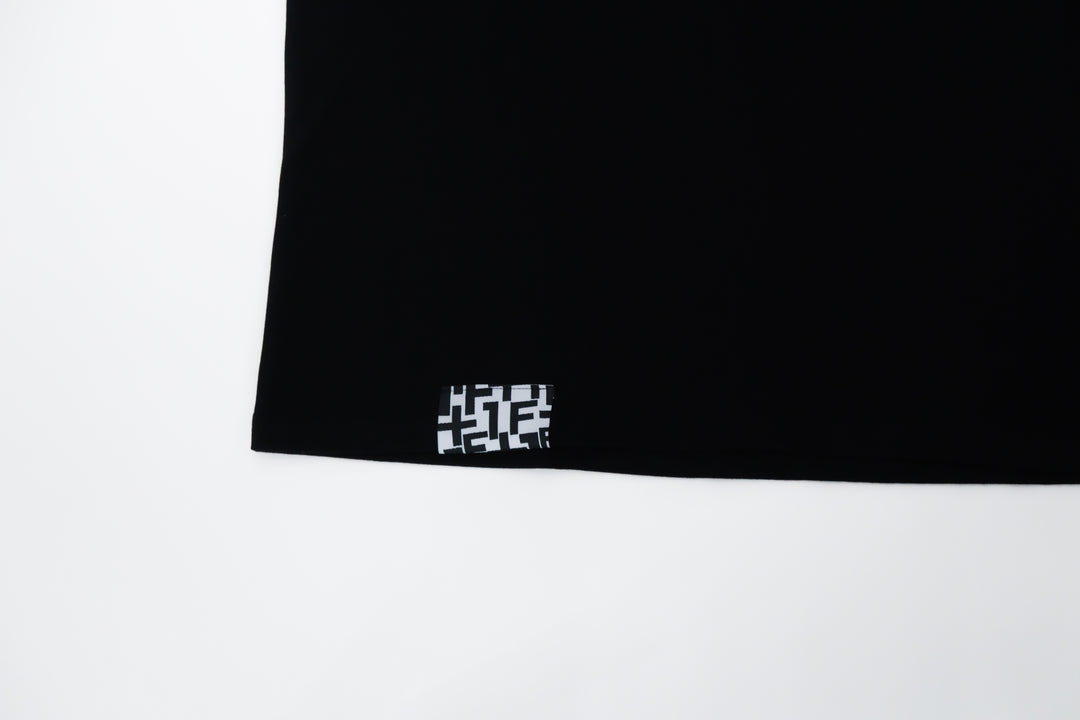 +1F NEVER NERF. TEE / BLACK・WHITE