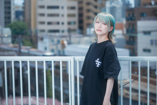 +1F MONOGRAM LOGO TEE/BLACK