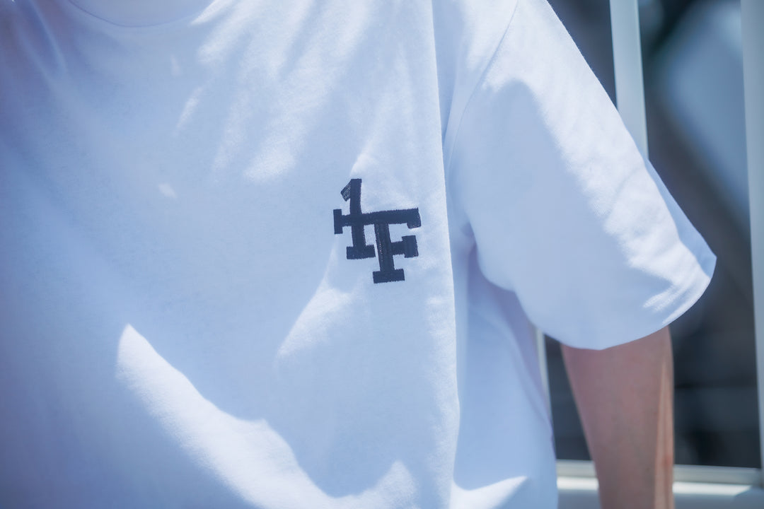 +1F MONOGRAM LOGO TEE/WHITE