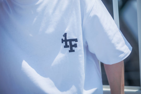 +1F MONOGRAM LOGO TEE/WHITE