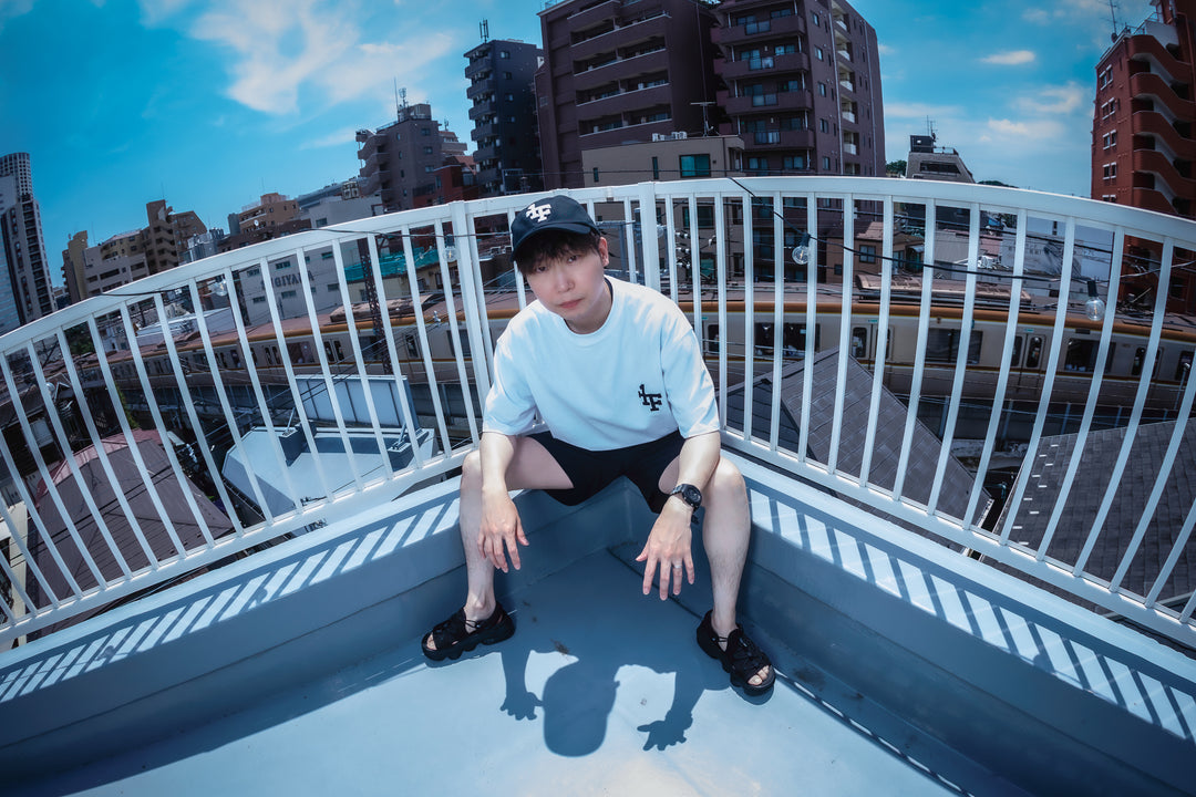 +1F MONOGRAM LOGO TEE/WHITE