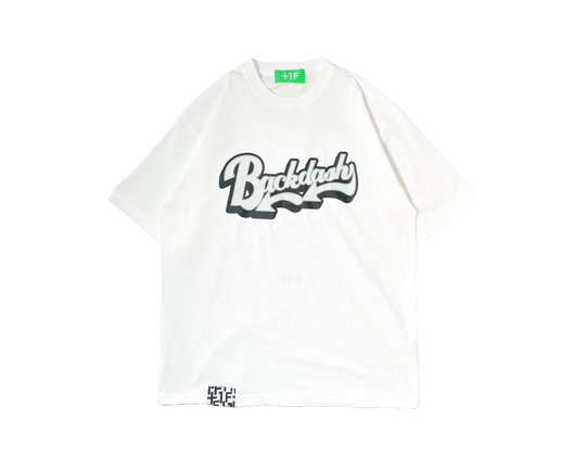 BACK DASH TEE / WHITE