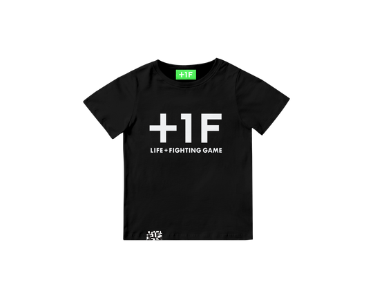 +1F ESSENTIAL TEE KIDS / BLACK