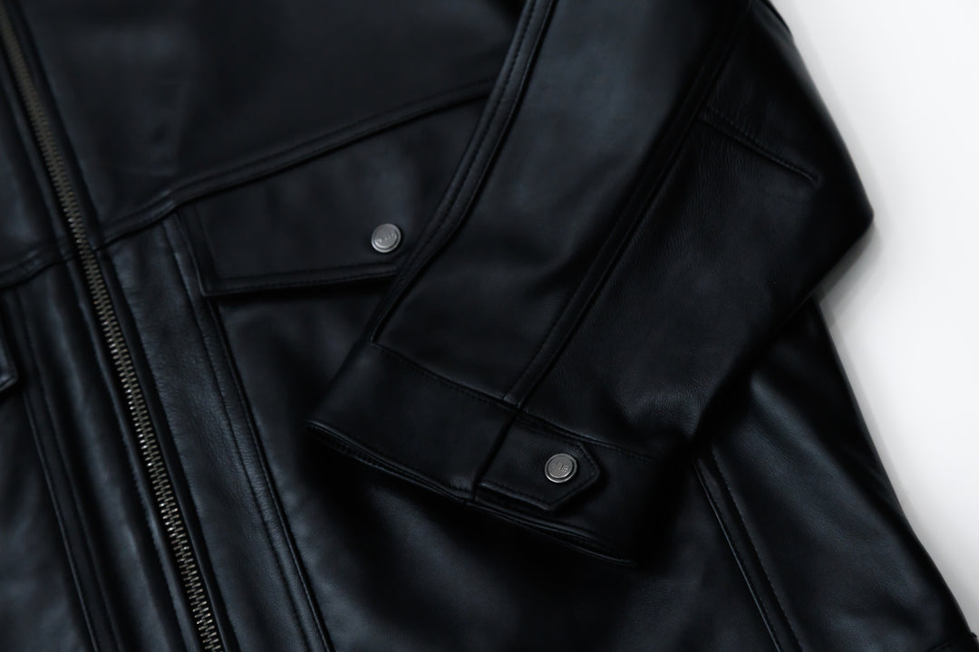 +1F AUTHENTIC LEATHER JACKET