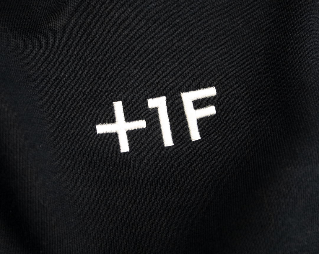 +1F SWEAT PANTS / BLACK