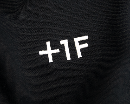 +1F SWEAT PANTS / BLACK