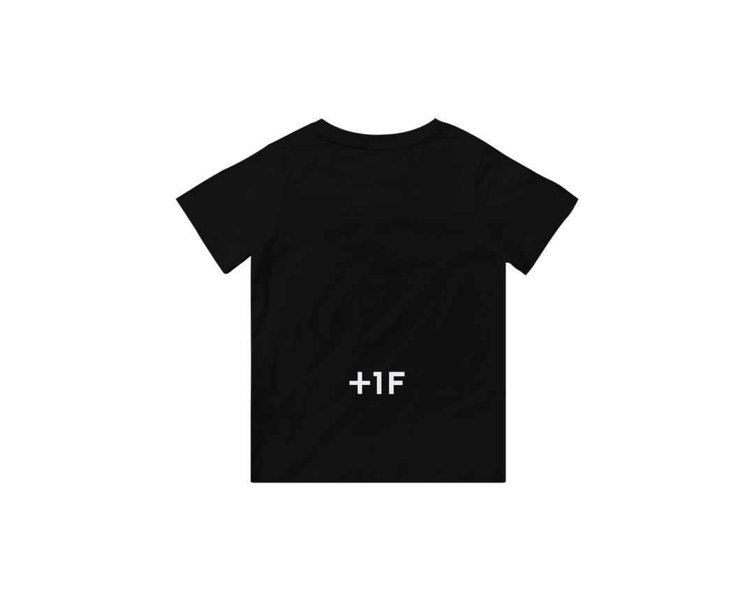 +1F ESSENTIAL TEE KIDS / BLACK