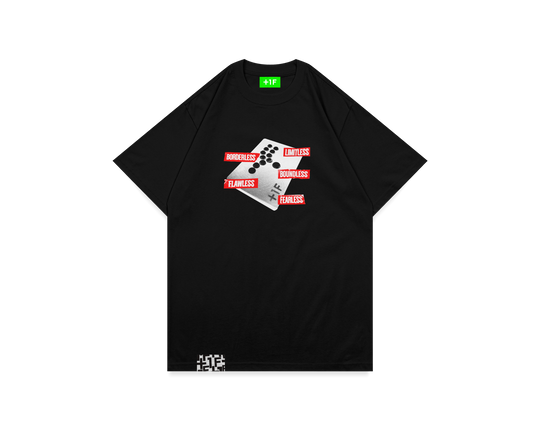 RED TAPE LIMITLESS TEE / BLACK