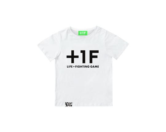 +1F ESSENTIAL TEE KIDS / WHITE