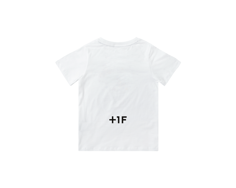 +1F ESSENTIAL TEE KIDS / WHITE