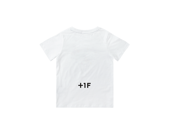 +1F ESSENTIAL TEE KIDS / WHITE