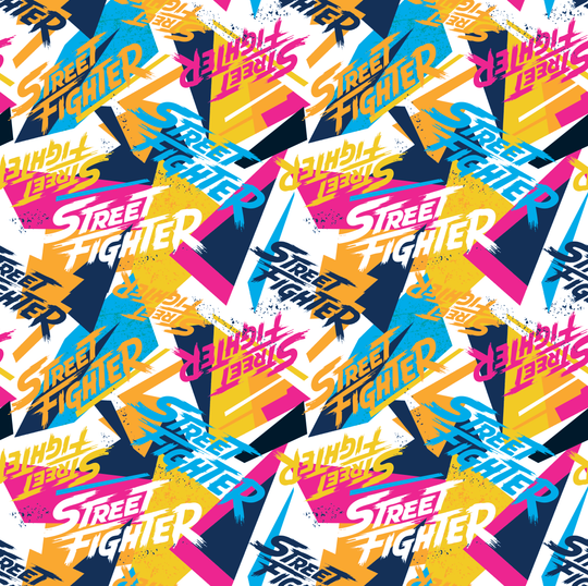 STREET FIGHTER +1F  BANDANA / LOGO・MIXTAPES