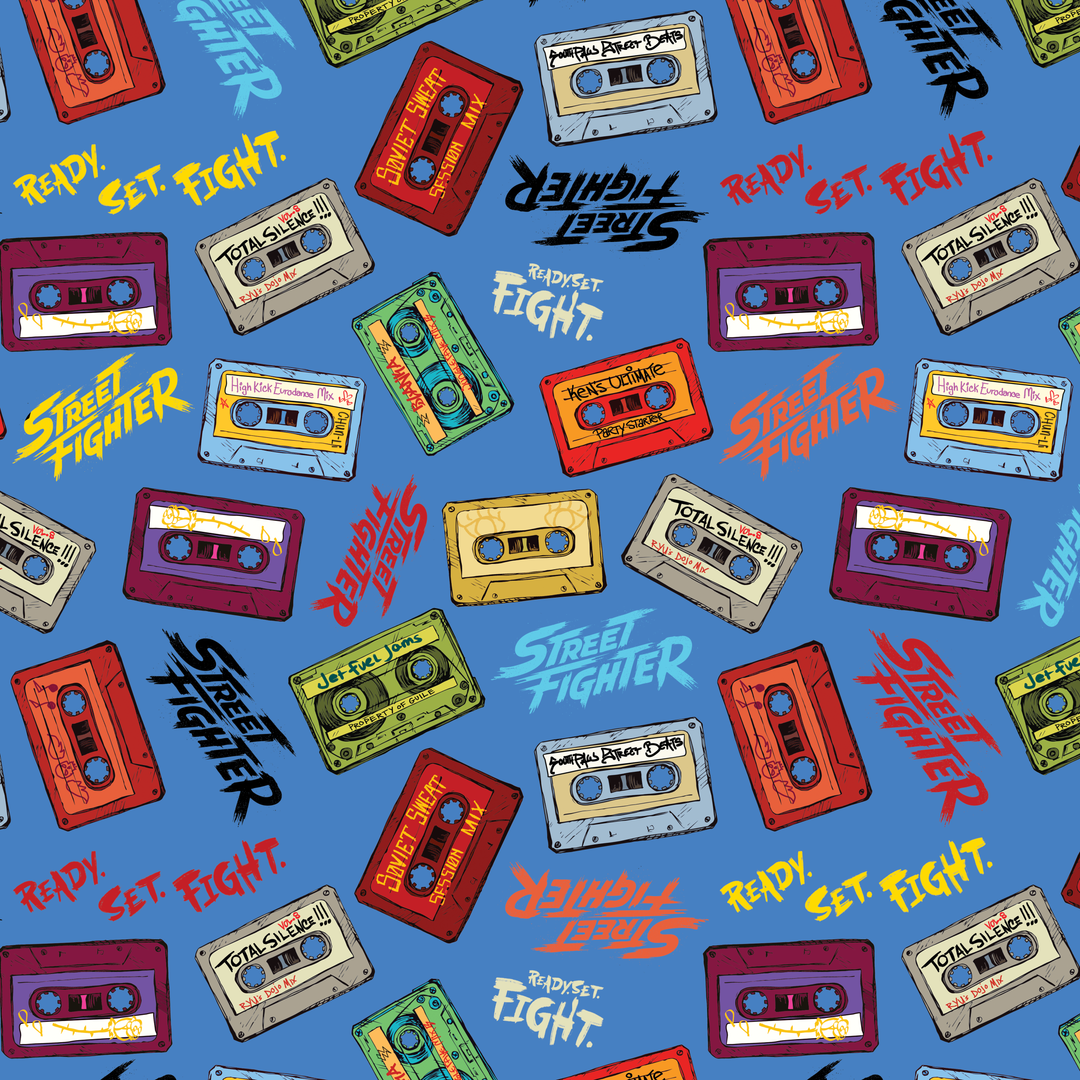 STREET FIGHTER +1F  BANDANA / LOGO・MIXTAPES