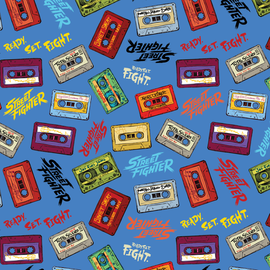 STREET FIGHTER +1F  BANDANA / LOGO・MIXTAPES