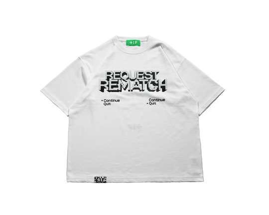 REQUEST REMATCH TEE / WHITE