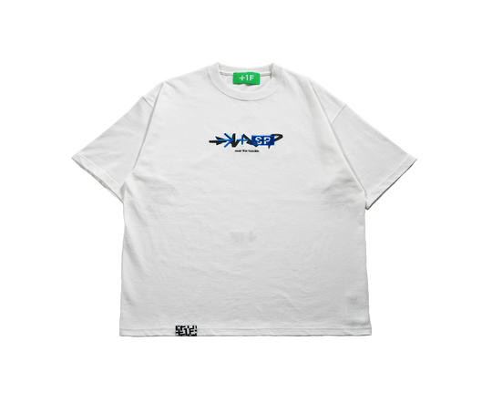 OVER THE BORDER TEE / WHITE