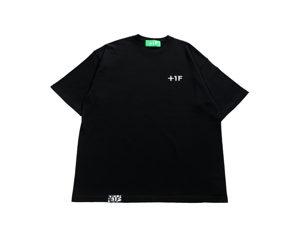 1F THREEHANDS TEE | Tシャツ 黒 | 格闘ゲーマーのためのアパレルブランド