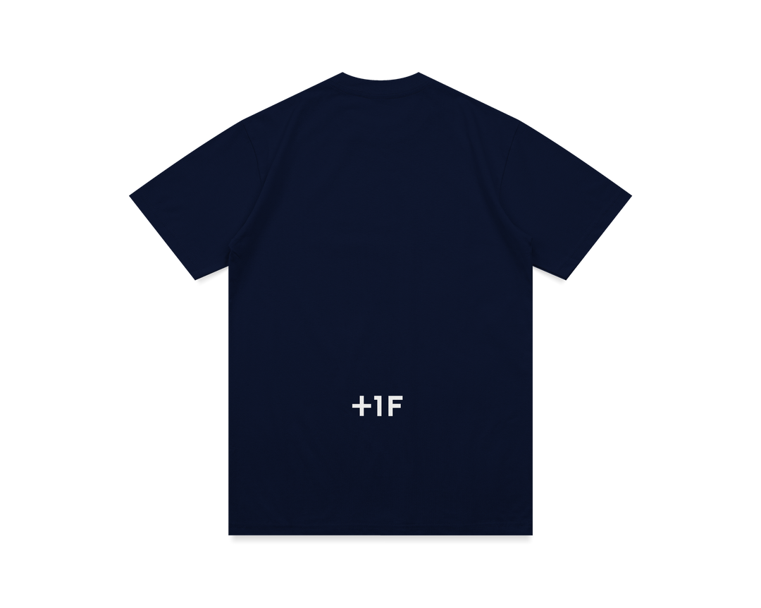 FIGHTING GAME COLLEGE TEE / NAVY