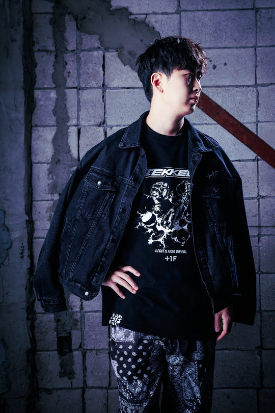 TEKKEN +1F FIGHT IS ABOUT SURVIVAL TEE