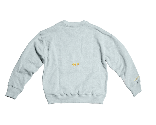 +1F SSS TIER SWEAT CREW / GRAY HEATER