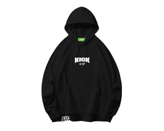 KICK CHAN +1F HOODIE Ver.2026 / BLACK