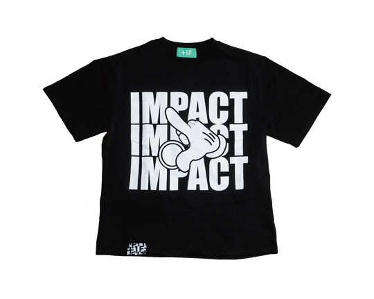 +1F IMPACT TEE / BLACK