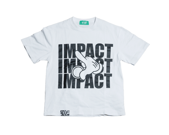 +1F IMPACT TEE / WHITE