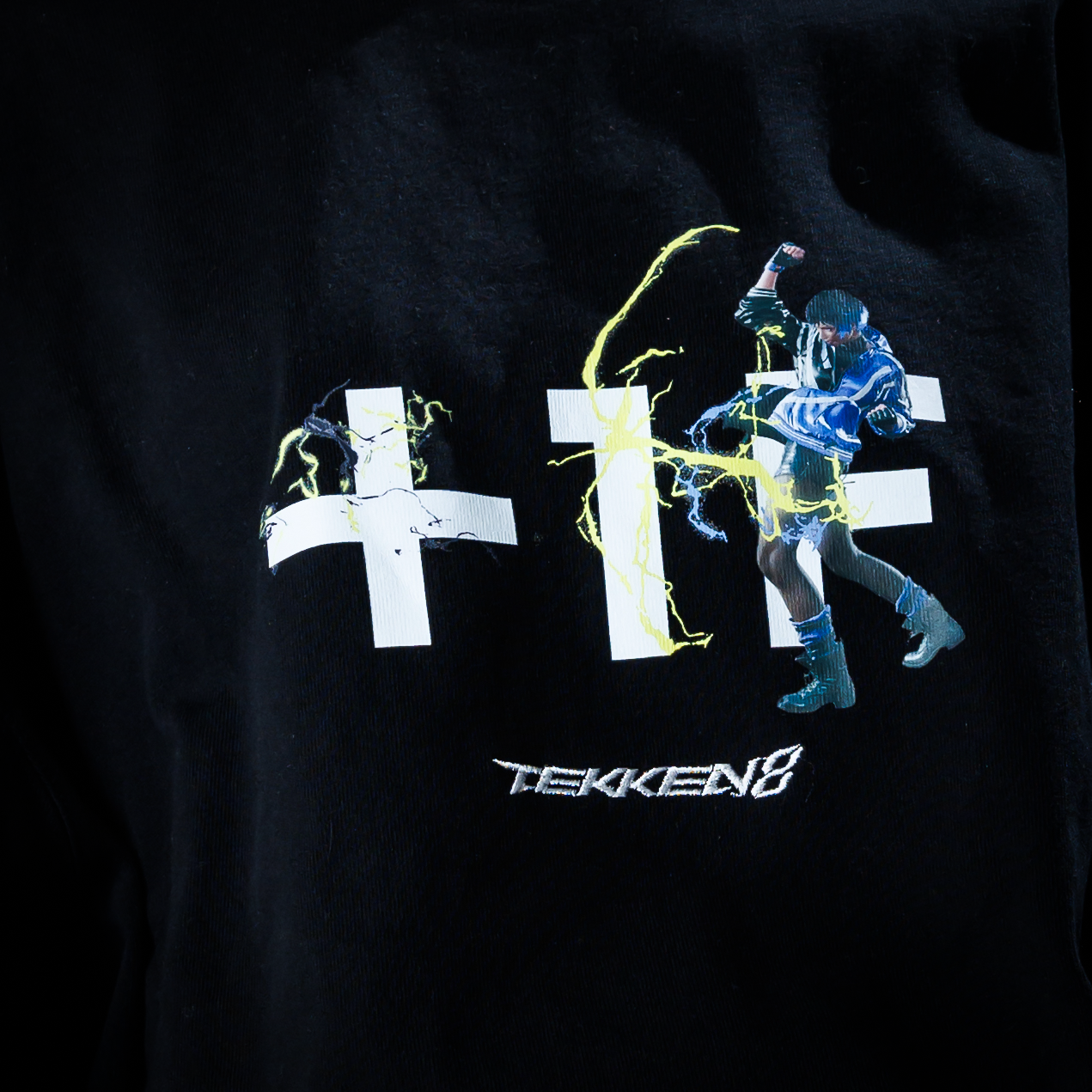 TEKKEN +1F REINA TEE | 鉄拳 麗奈 Tシャツ ブラック 黒 TEKKEN +1F REINA TEE | 鉄拳 麗奈 Tシャツ ブラック 黒