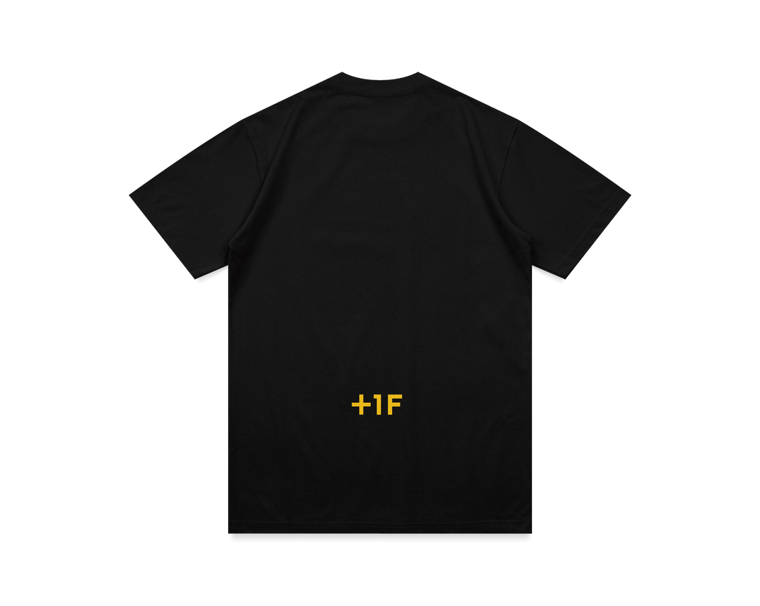 1F ROUND ZERO TEE Ver.2025 | 0回戦Tシャツ 黒 | 格闘ゲーマー
