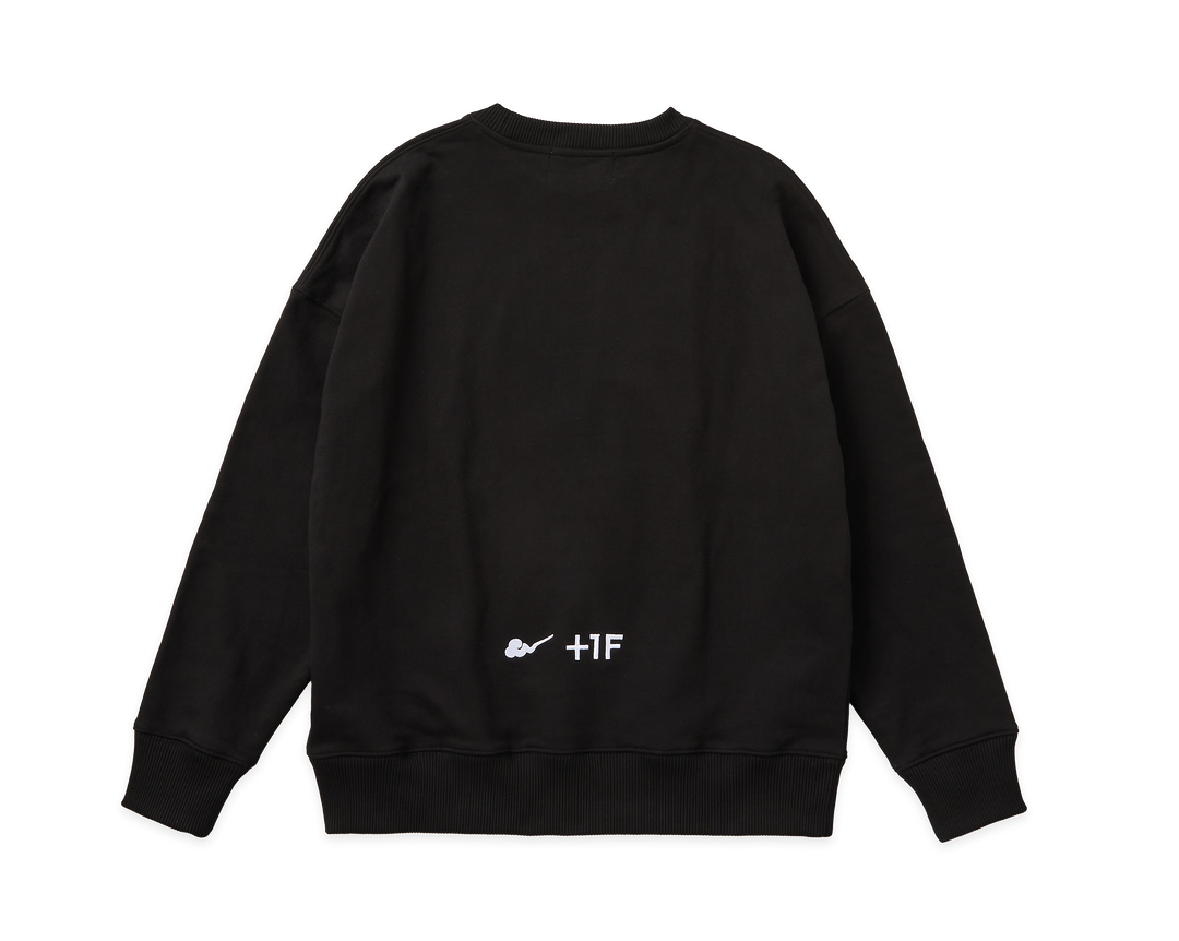 STREET FIGHTER 6 +1F JAMIE JUST DRINK IT CREW / BLACK | ストリート STREET FIGHTER 6 +1F JAMIE JUST DRINK IT CREW / BLACK | ストリート