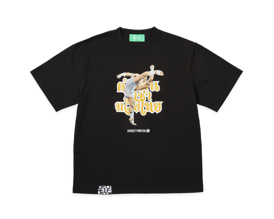 STREET FIGHTER 6 +1F SAGAT TEE / BLACK