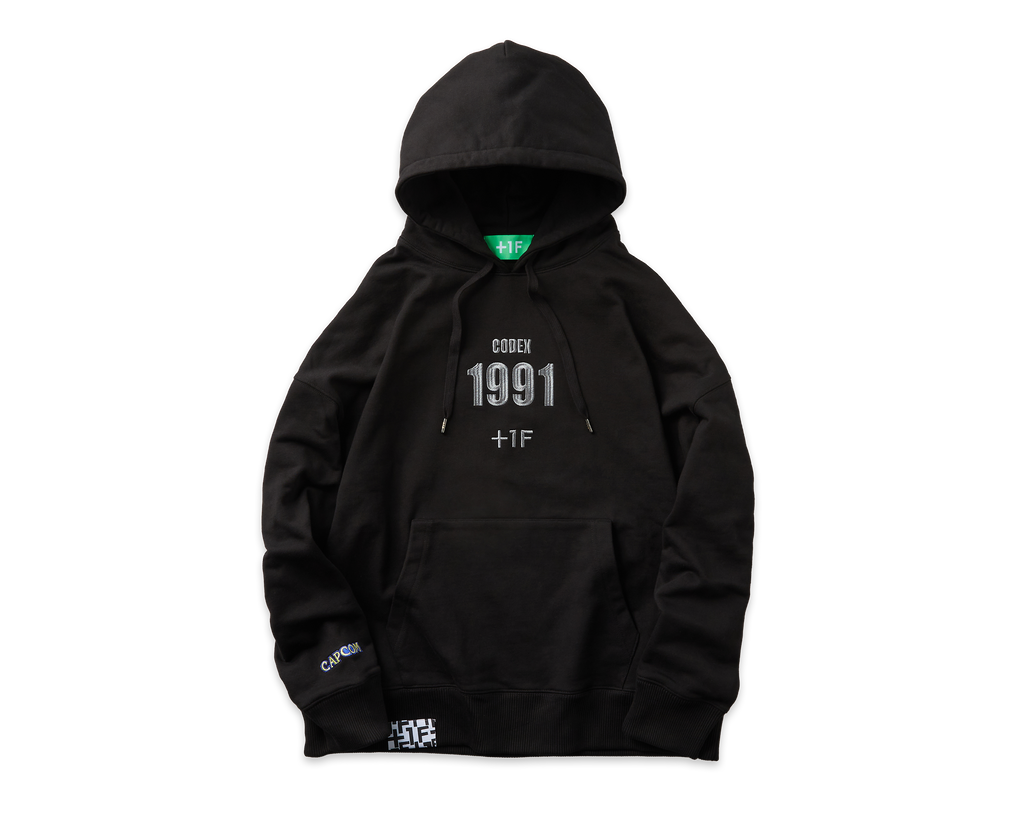 STREET FIGHTER II +1F CODEX 1991 HOODIE / BLACK | ストリート STREET FIGHTER II +1F CODEX 1991 HOODIE / BLACK | ストリート