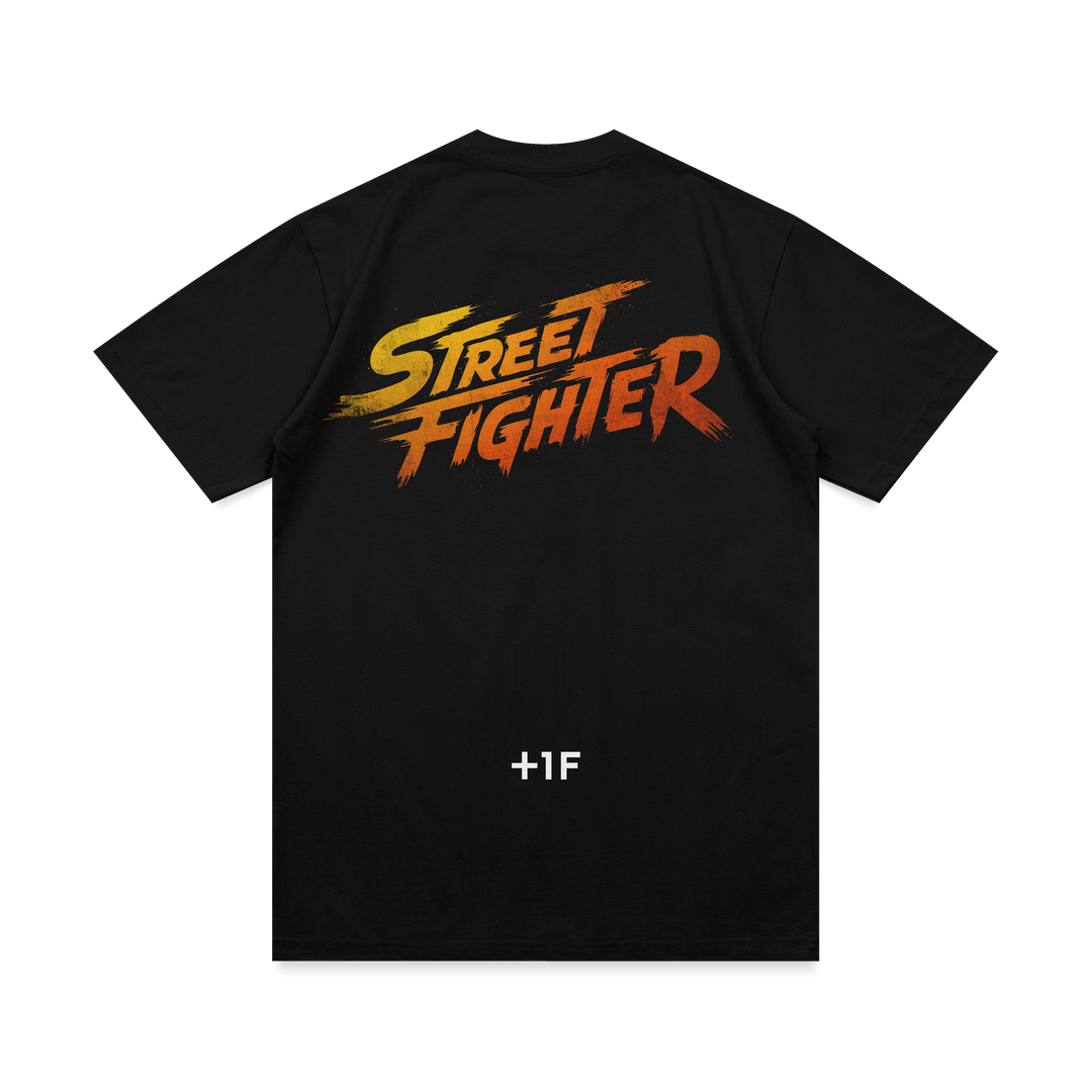 STREET FIGHTER +1F BIG LOGO TEE