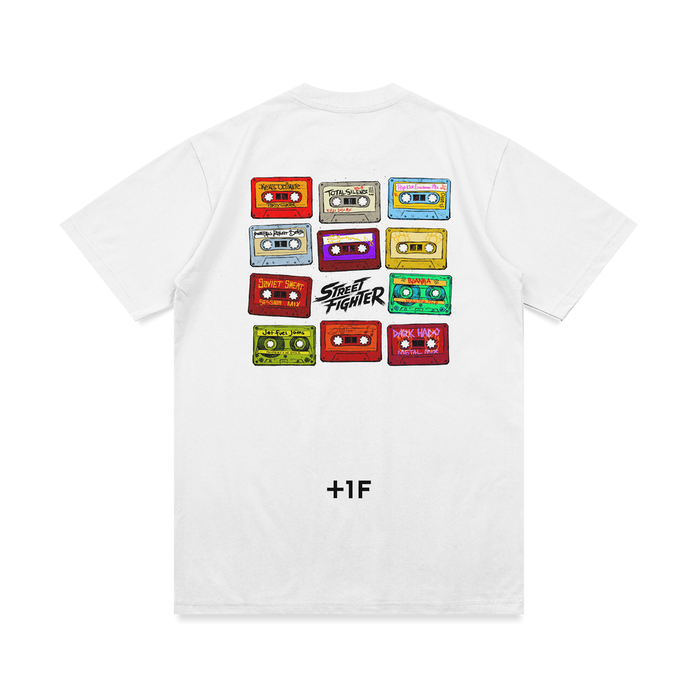 STREET FIGHTER +1F MIXTAPES TEE