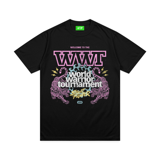 STREET FIGHTER +1F WORLD WARRIOR TOURNAMENT TEE
