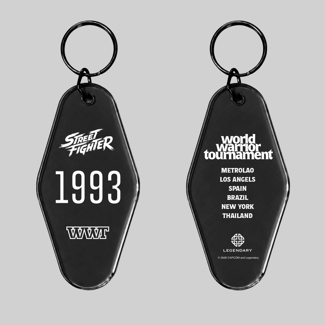 STREET FIGHTER +1F MOTEL KEY TAG(3colors)