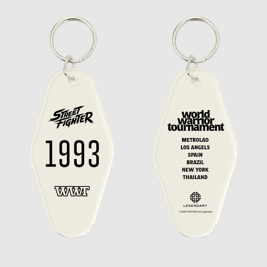 STREET FIGHTER +1F MOTEL KEY TAG(3colors)