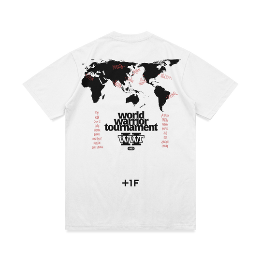STREET FIGHTER +1F WORLD MAP TEE