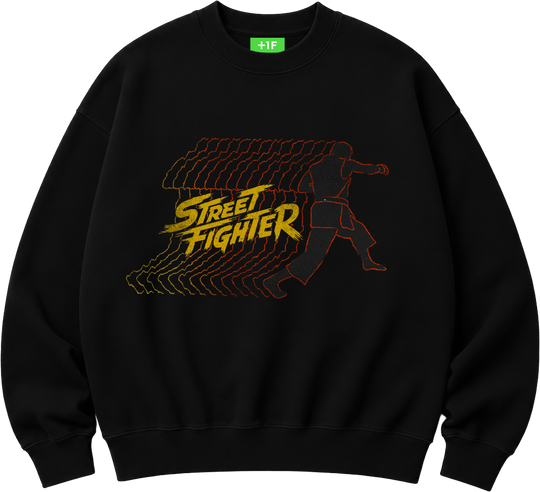 STREET FIGHTER +1F AFTERIMAGE CREWNECK