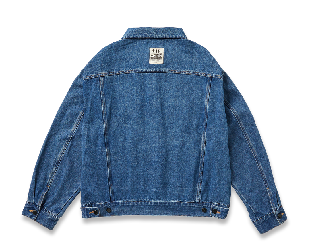1F AUTHENTIC DENIM JACKET / BLUE | デニムジャケット ブルー 青 1F AUTHENTIC DENIM JACKET / BLUE | デニムジャケット ブルー 青