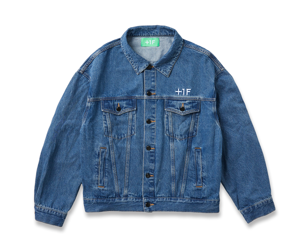 【BURBERRY BLUELABEL】フェイクファーデニムジャケット　L相当 Denim Jacket in Mid blue - Men, Cotton | Burberry® Official