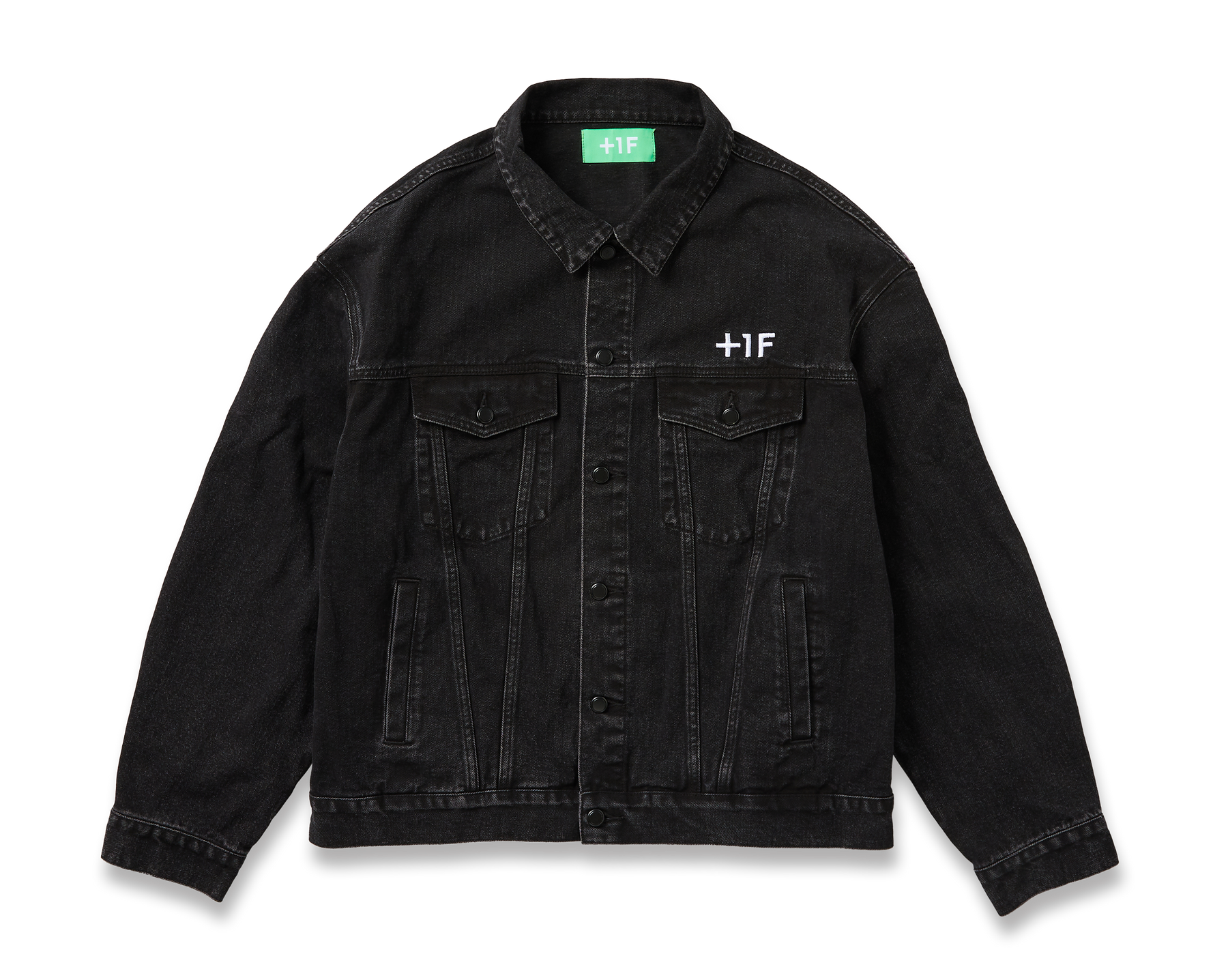 1F AUTHENTIC DENIM JACKET / BLACK | デニムジャケット ブラック 黒 1F AUTHENTIC DENIM JACKET / BLACK | デニムジャケット ブラック 黒