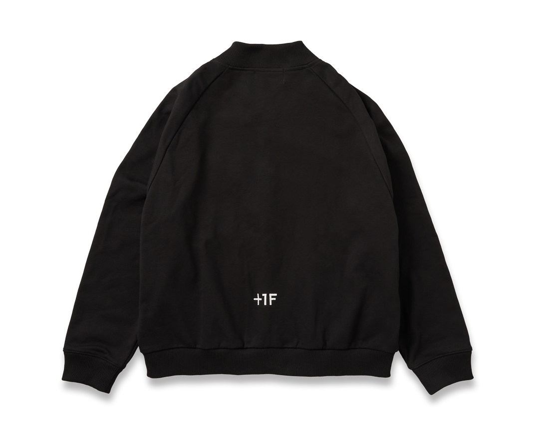 +1F AUTHENTIC STADIUM SWEAT BLOUSON / BLACK