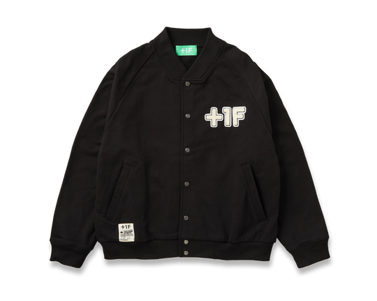 +1F AUTHENTIC STADIUM SWEAT BLOUSON / BLACK