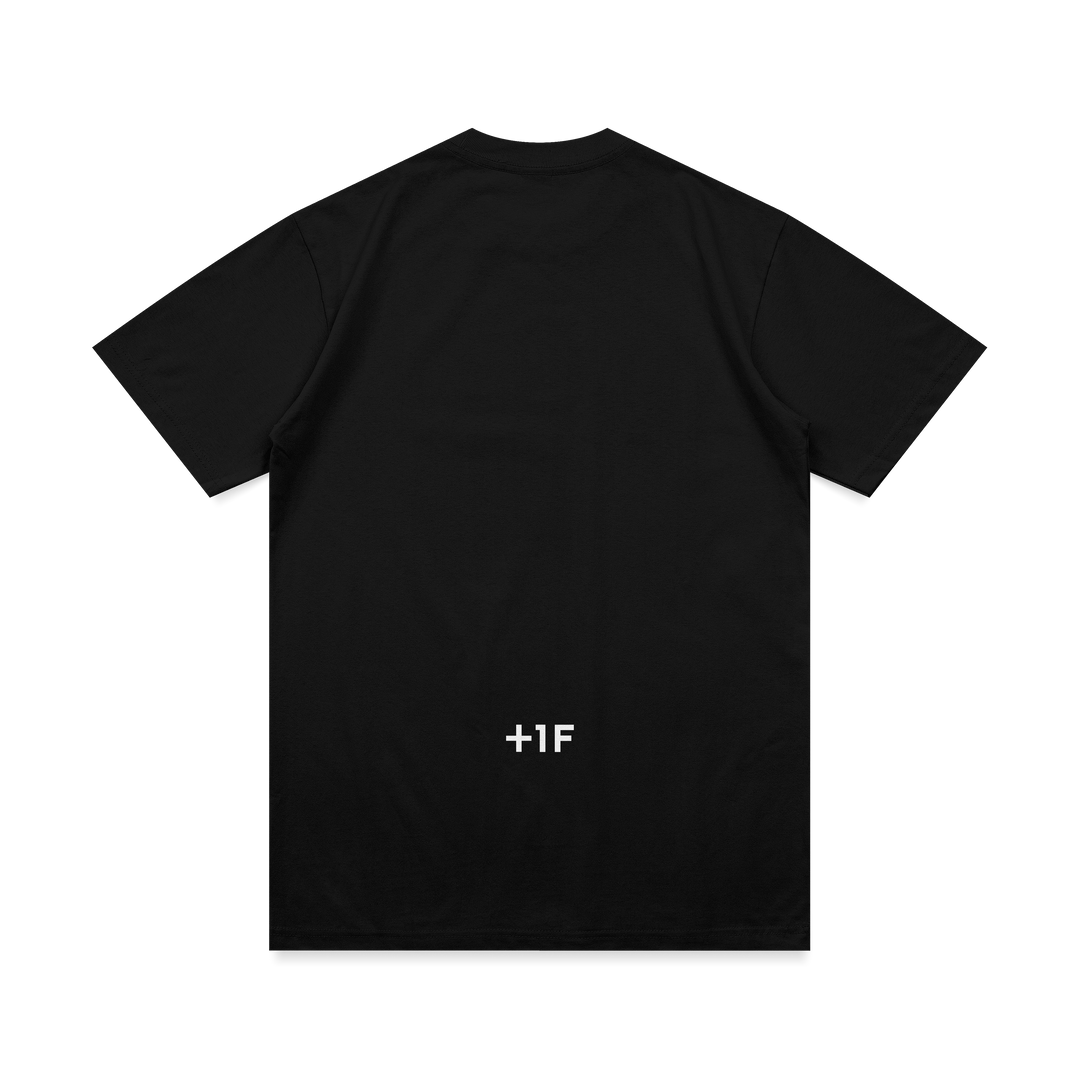 +1F STRANGE CLASSIC TEE / BLACK
