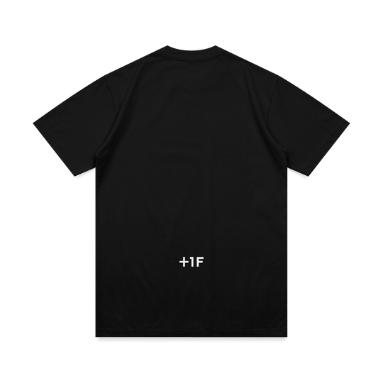 +1F STRANGE CLASSIC TEE / BLACK