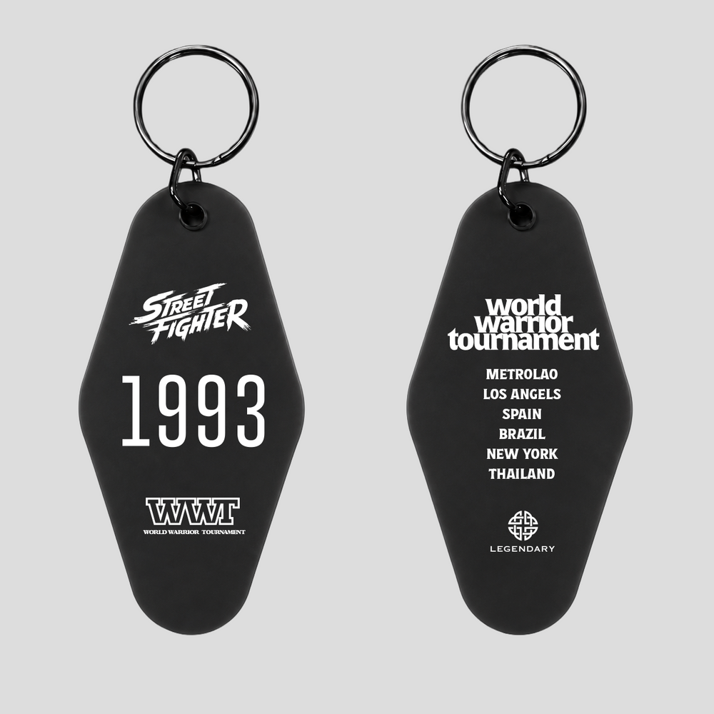 STREET FIGHTER +1F MOTEL KEY TAG(3colors)